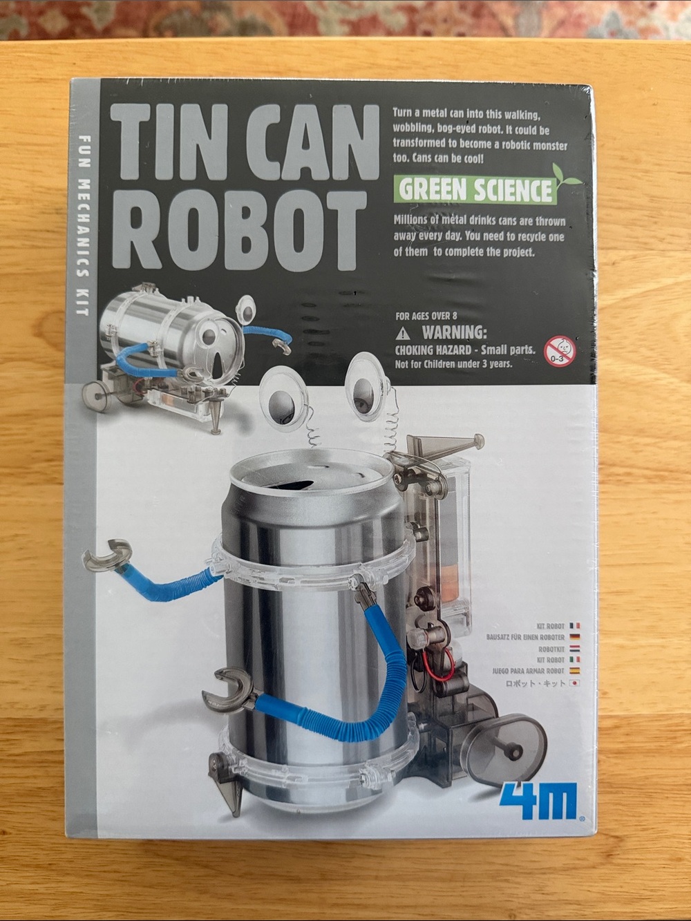 SMITH Tin Can Robot Kit - Fun Mechanics Kit